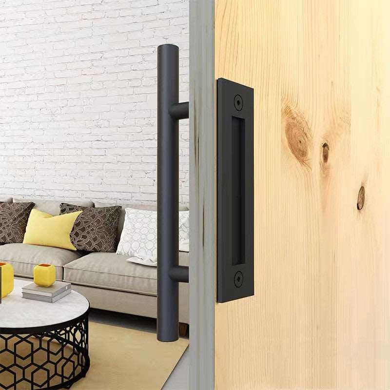 Barn Door Pull Handle With Flush Handle 300mm