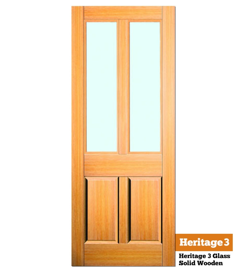 Heritage 3 Glass Exterior Doors The Doorshed