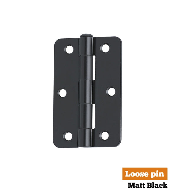 Hinge 1/4 Radius Edge 90 x 60 x 2mm