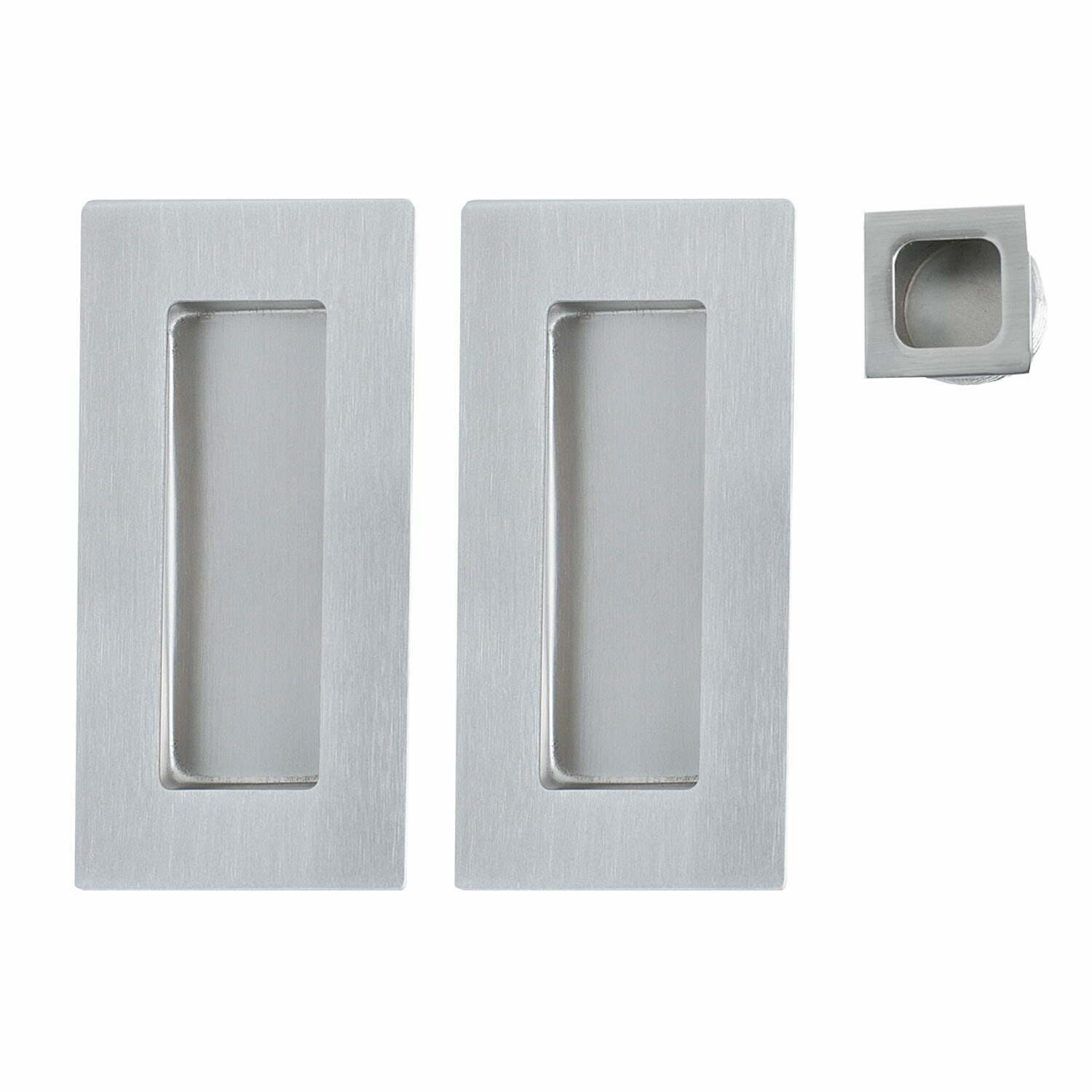 Square Edge Flush Pull Kit
