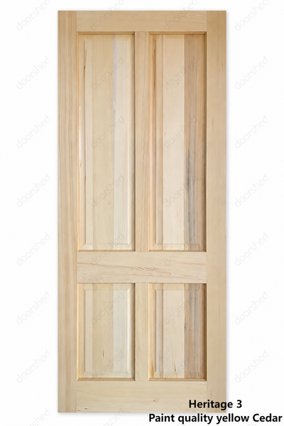 Heritage 3 - Exterior Doors