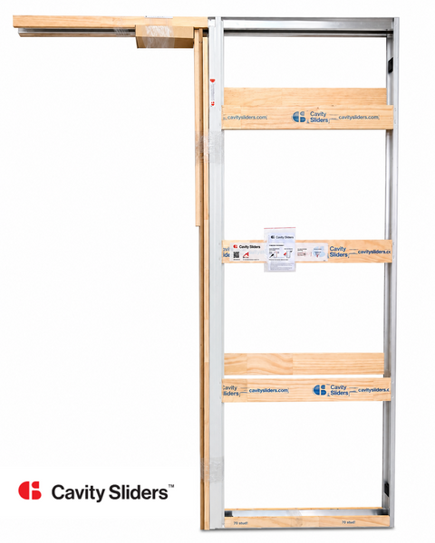 CS For Doors SlimSlider 70mm Stud Cavity Slider - Flat Jamb