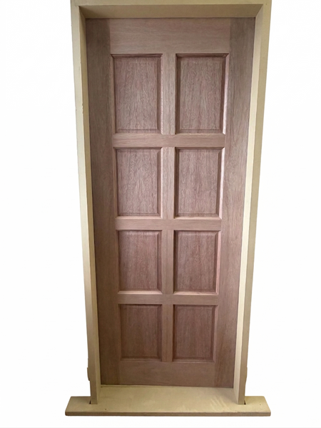 Entrance Door Prehung Meranti Veneer door 1980MM HIGH X 810MM WIDE