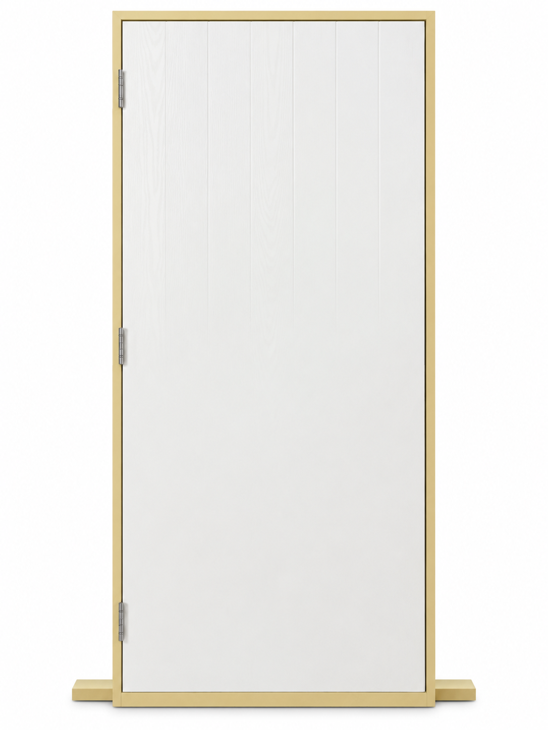 EXTERIOR FIBREGLASS TG&V PREHUNG DOOR 860MM WIDE