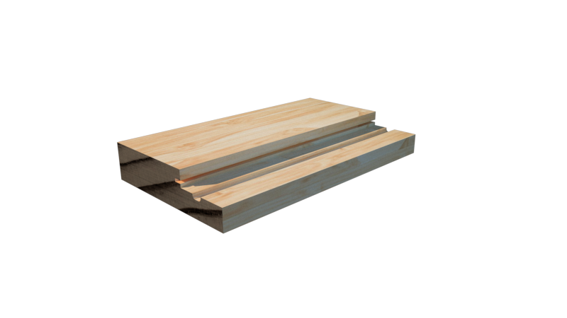 2pc Rj23 Exterior Rebated Jamb RJ23 – 142 x 35mm – The Doorshed