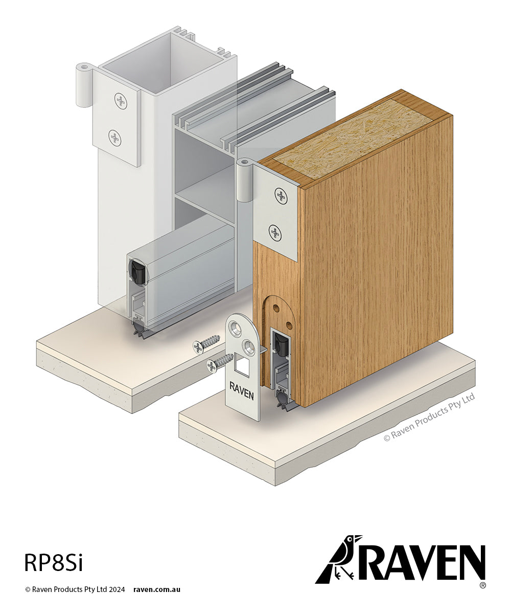 RP8Si Automatic Door Bottom Seals