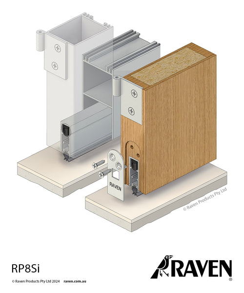 RP8Si Automatic Door Bottom Seals