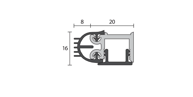RP10Si  Door Frame / Perimeter Seals