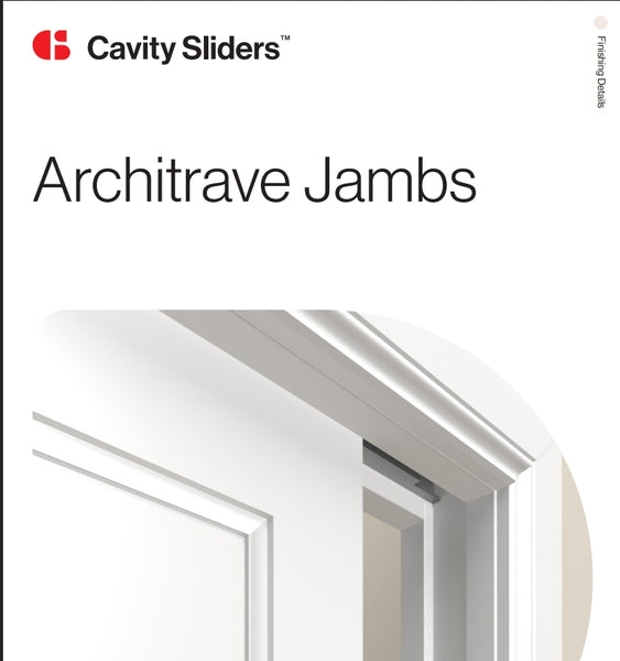 CS For Doors SpaceMaker Cavity Slider - Flat Jamb - 90mm Stud