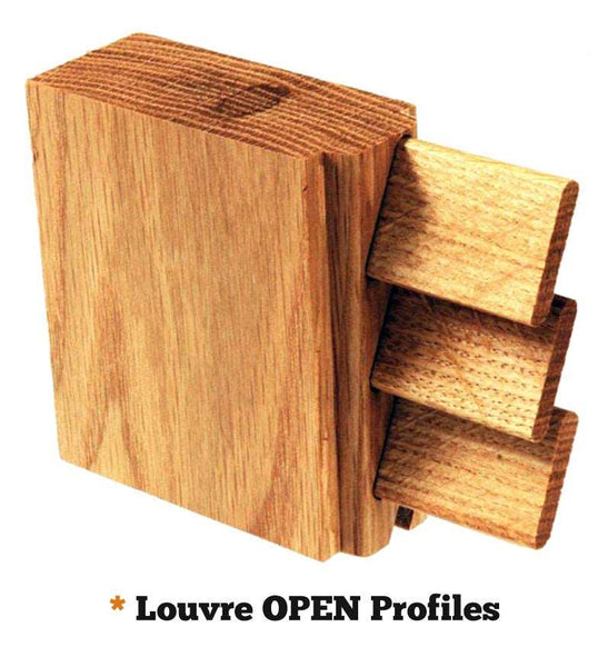 Louvre Half -Open