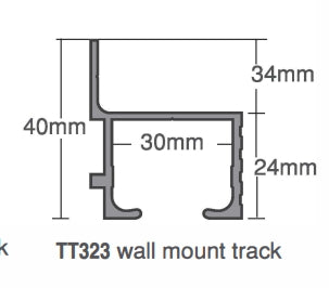 Triumph Track Wall Mount TT323
