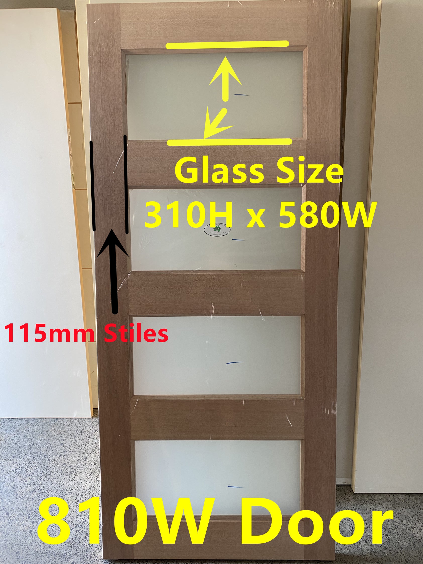 XS24 Meranti Veneered Door