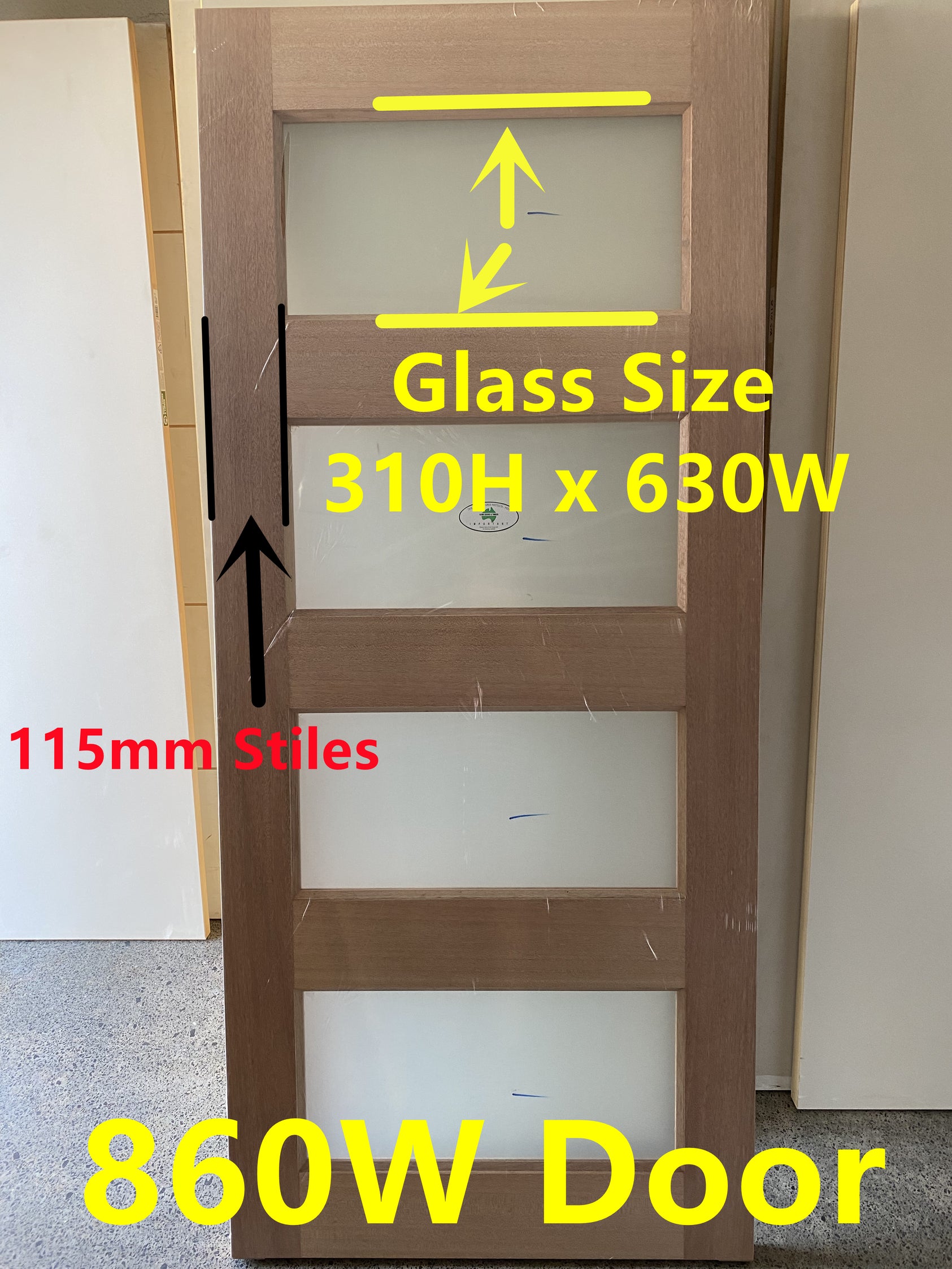 XS24 Meranti Veneered Door