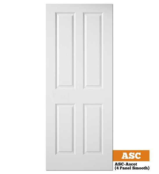 Moulded Panel Smooth Ascot (4 Panel Smooth) - Solid Core