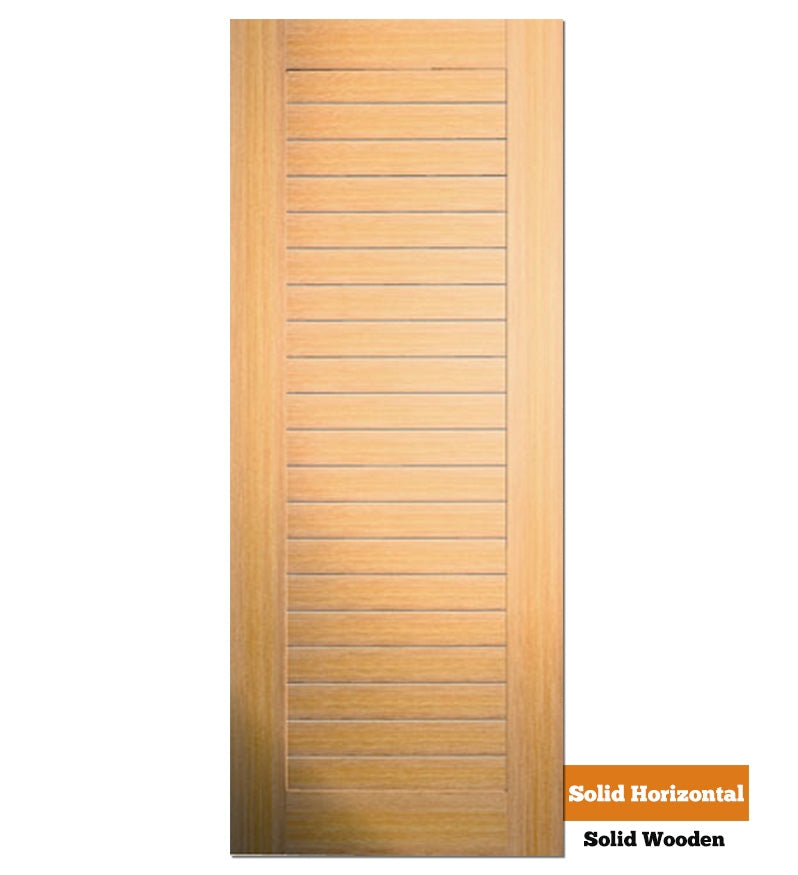 Solid Horizontal - Exterior Doors